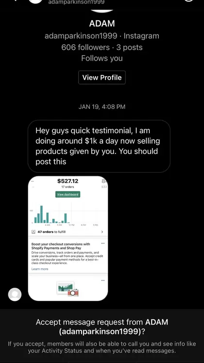 DropMax customer result 13
