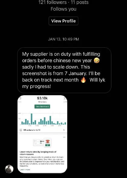 DropMax customer result 2